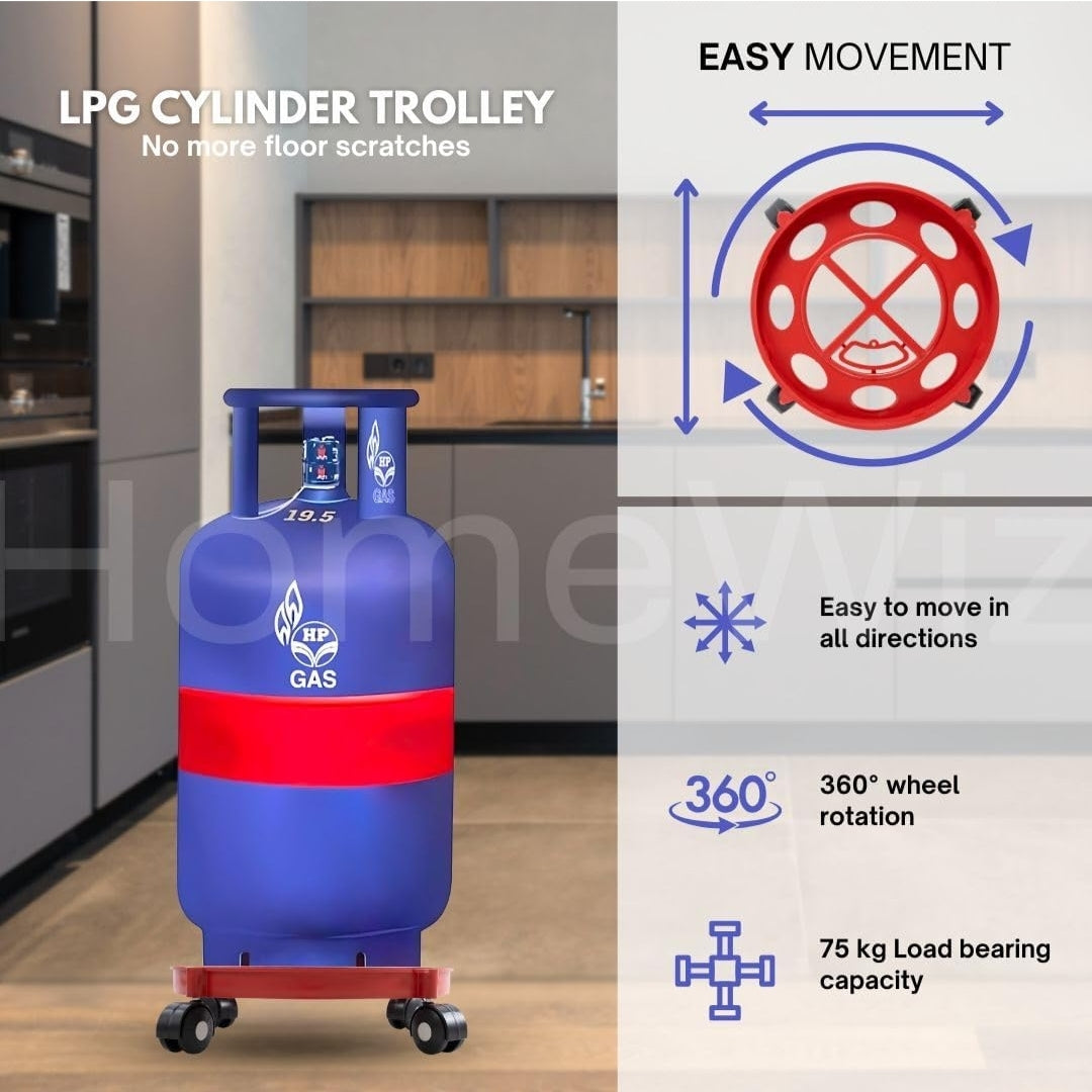 Easily Moveable Cylinder Stand