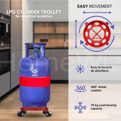 Easily Moveable Cylinder Stand